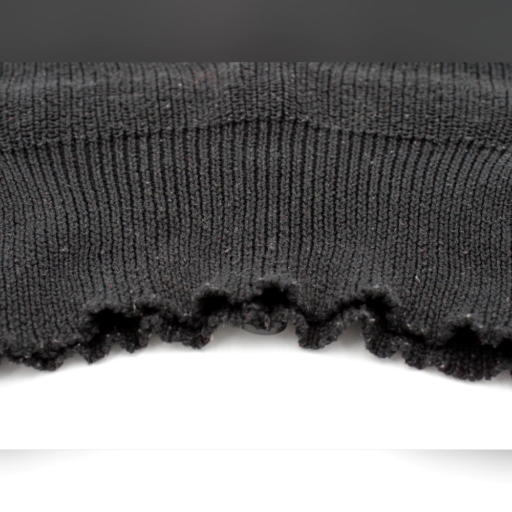 SHEIN Black Knitted Halter Crop Top (Size XS) - Picture 3 of 3